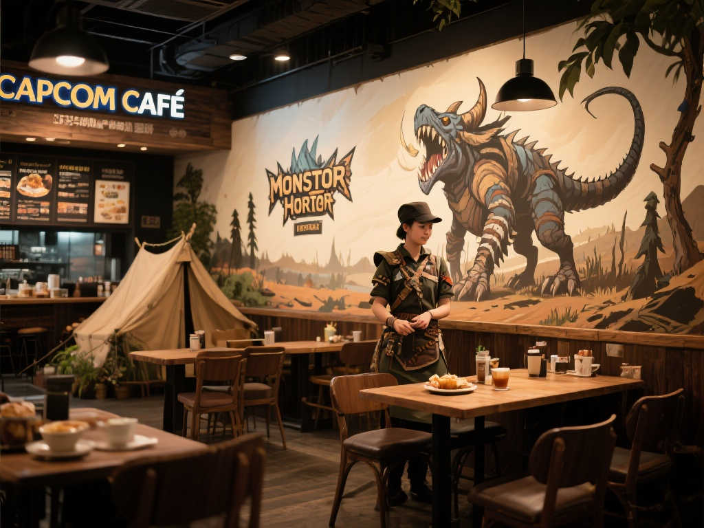 CAPCOM CAFE携手《怪物猎人 荒野》开启全新联名盛宴 CAPCOM CAFE携手《怪物猎人 荒野》开启全新联名盛宴