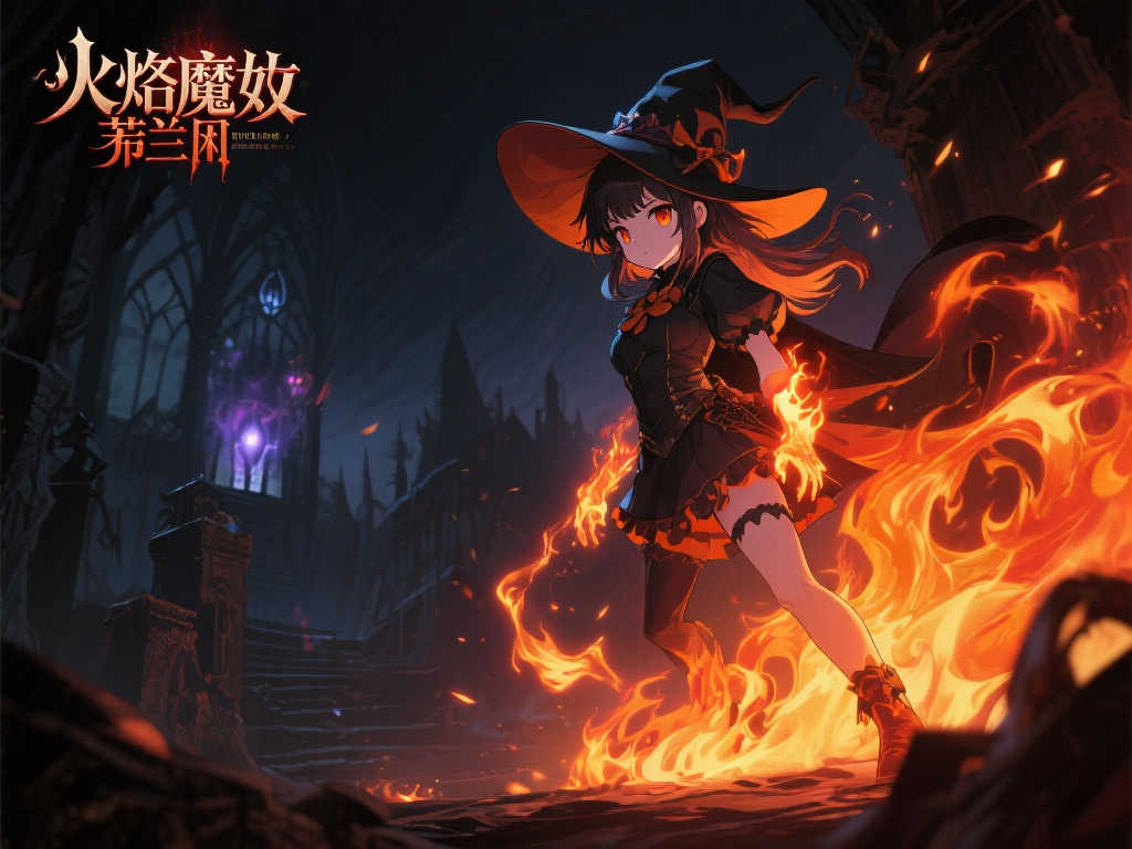 《火焰魔女弗兰》:小魔女诺贝塔作者全新力作震撼亮相 《火焰魔女弗兰》:小魔女诺贝塔作者全新力作震撼亮相