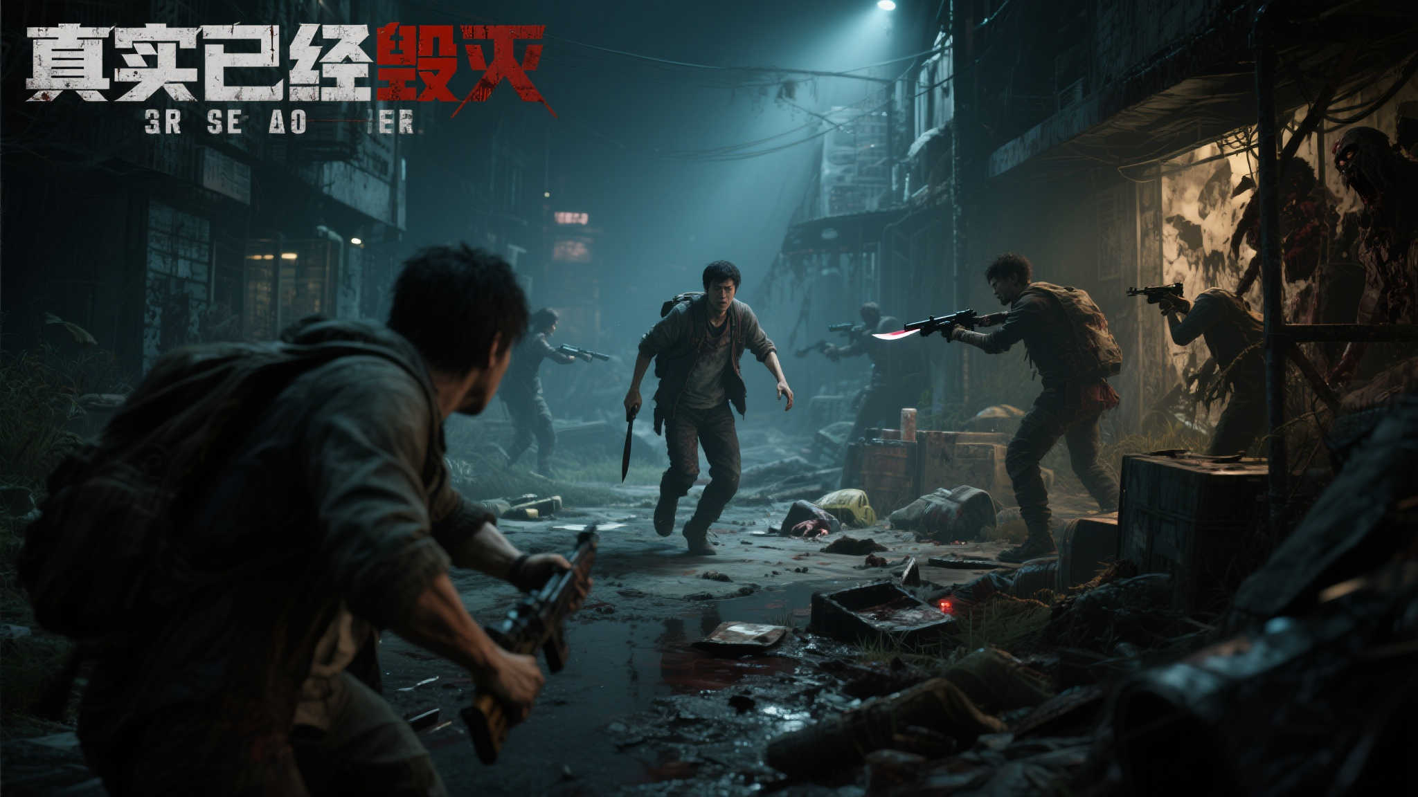 午夜行者：刀仔意外闯入硬核丧尸生存挑战